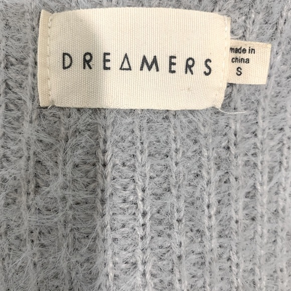 Sweater Blended Fluffy Fuzzy Jumper Soft Pullover Faux Wrap Romantic‎ Size Small - Picture 4 of 6